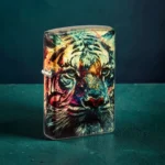 Zippo painted tiger color design upaljač
