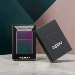 Zippo upaljač Iridescent Matte u kutiji kolekcionarski model Srbija