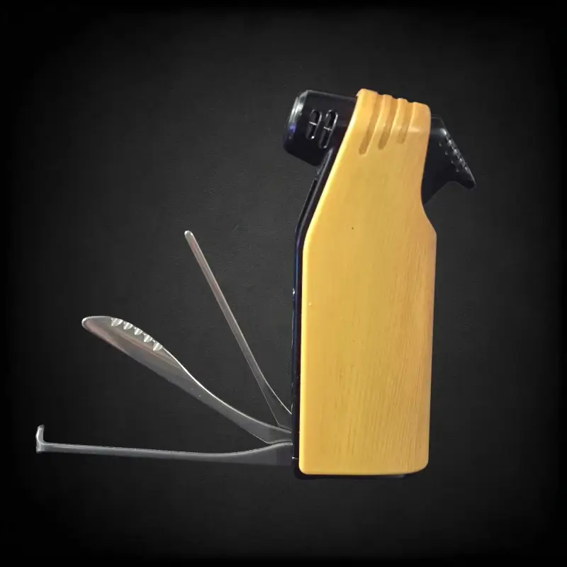 Havana Wood upaljač za lulu sa alatom otvoren