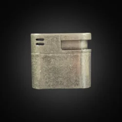 Heritage Flame upaljač za lulu silver bočni plamen