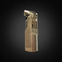 Monarch Gold upaljač za lulu zlatni model zatvoren