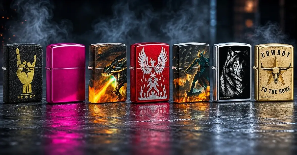 Novi Zippo upaljači u Srbiji – Kolekcija Maj 2026 3 Novi Zippo upaljači u Srbiji – Wolf, Phoenix, Candy Matte i Cowboy Zippo modeli