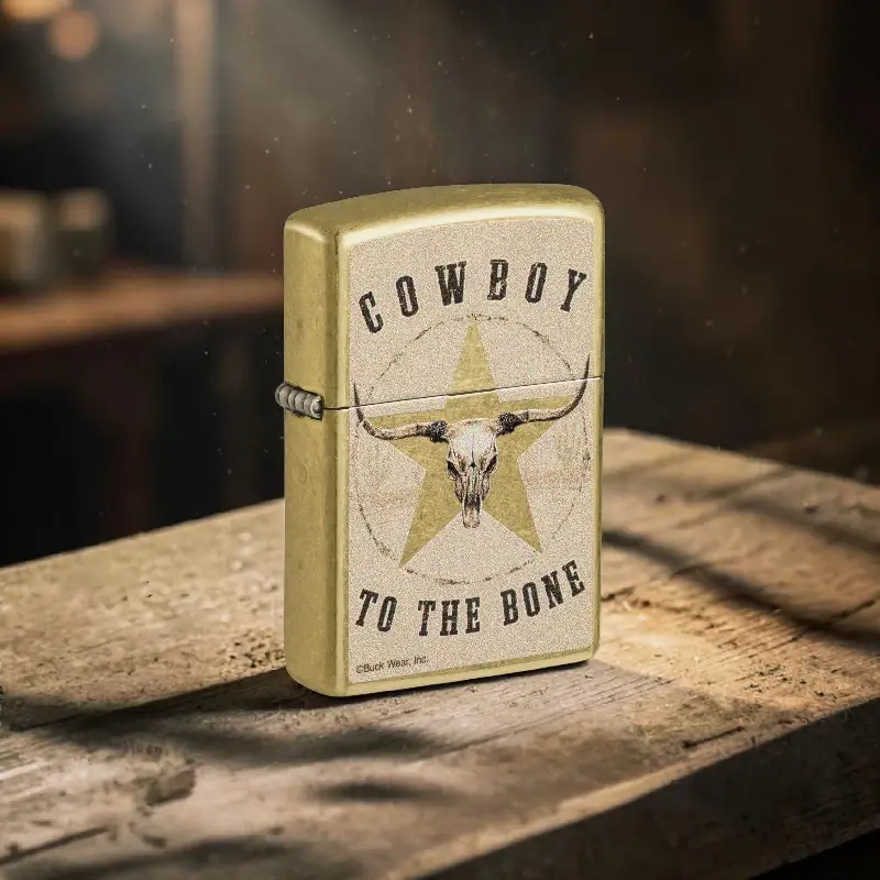 Zippo Cowboy to the Bone original upaljač
