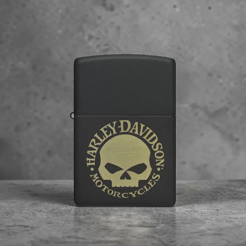 Harley-Davidson Willie G Skull Zippo Upaljač 6 Harley-Davidson Willie G Skull Zippo Made in USA