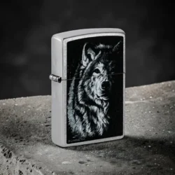 Zippo Lindsay Kivi Shadow Wolf original upaljač