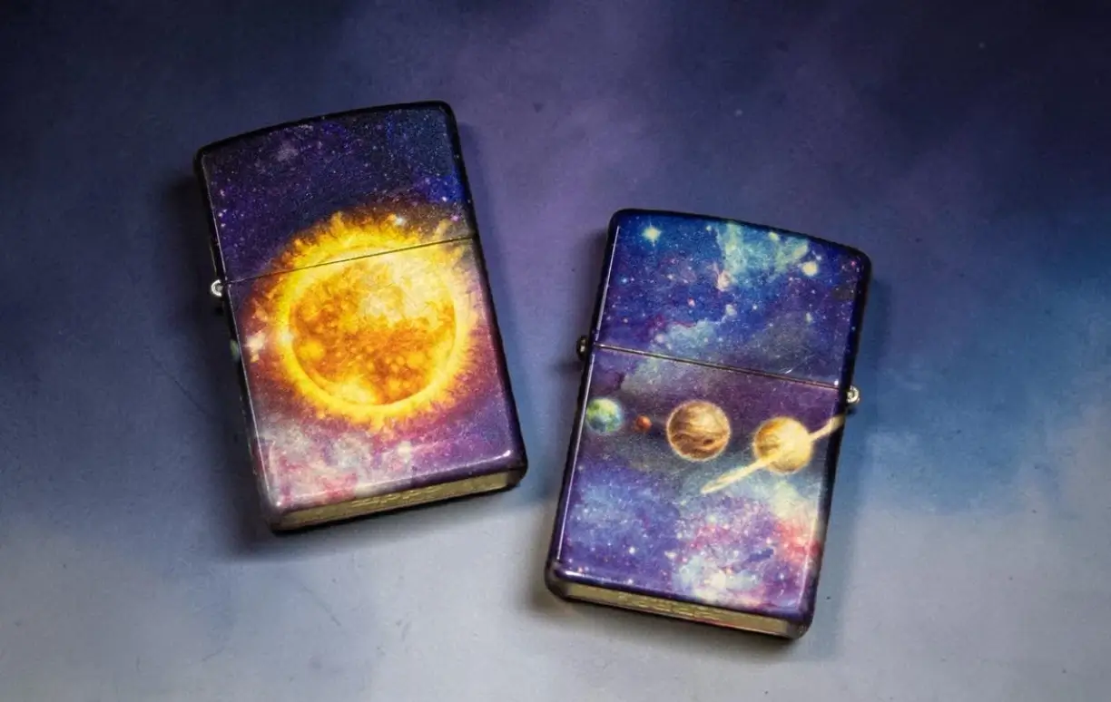 Zippo Solar Flare 540 Tumbled Brass original Zippo upaljač ' facebook