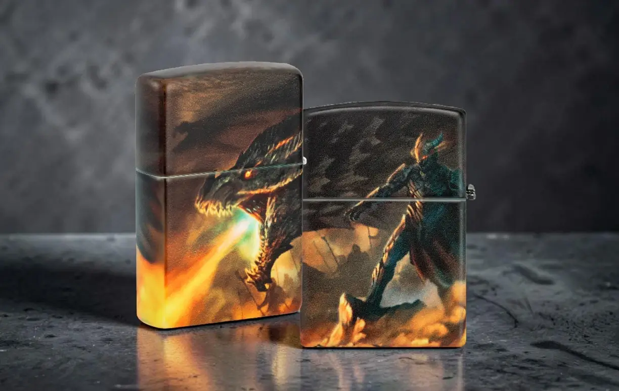 Upaljač Zippo Vitez i Zmaj