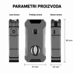 dimenzije upaljača za tompus