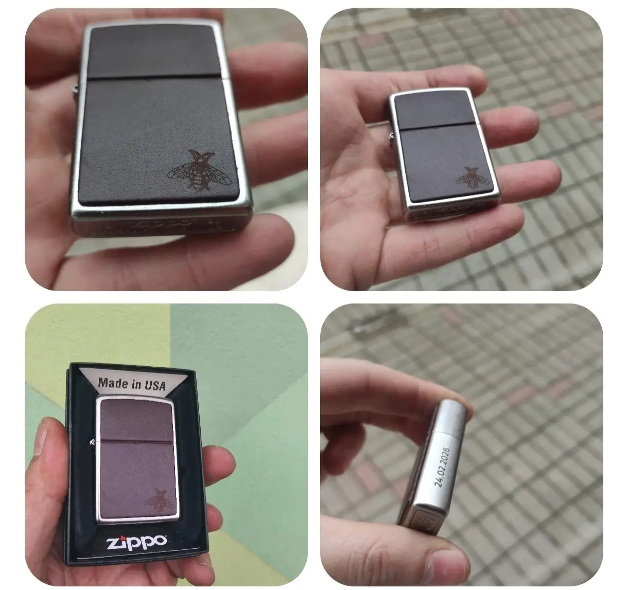 Gravirani Upaljači – Gravirani Zippo Upaljači za Poklon 13 Gravura na Zippo kožnom upaljaču