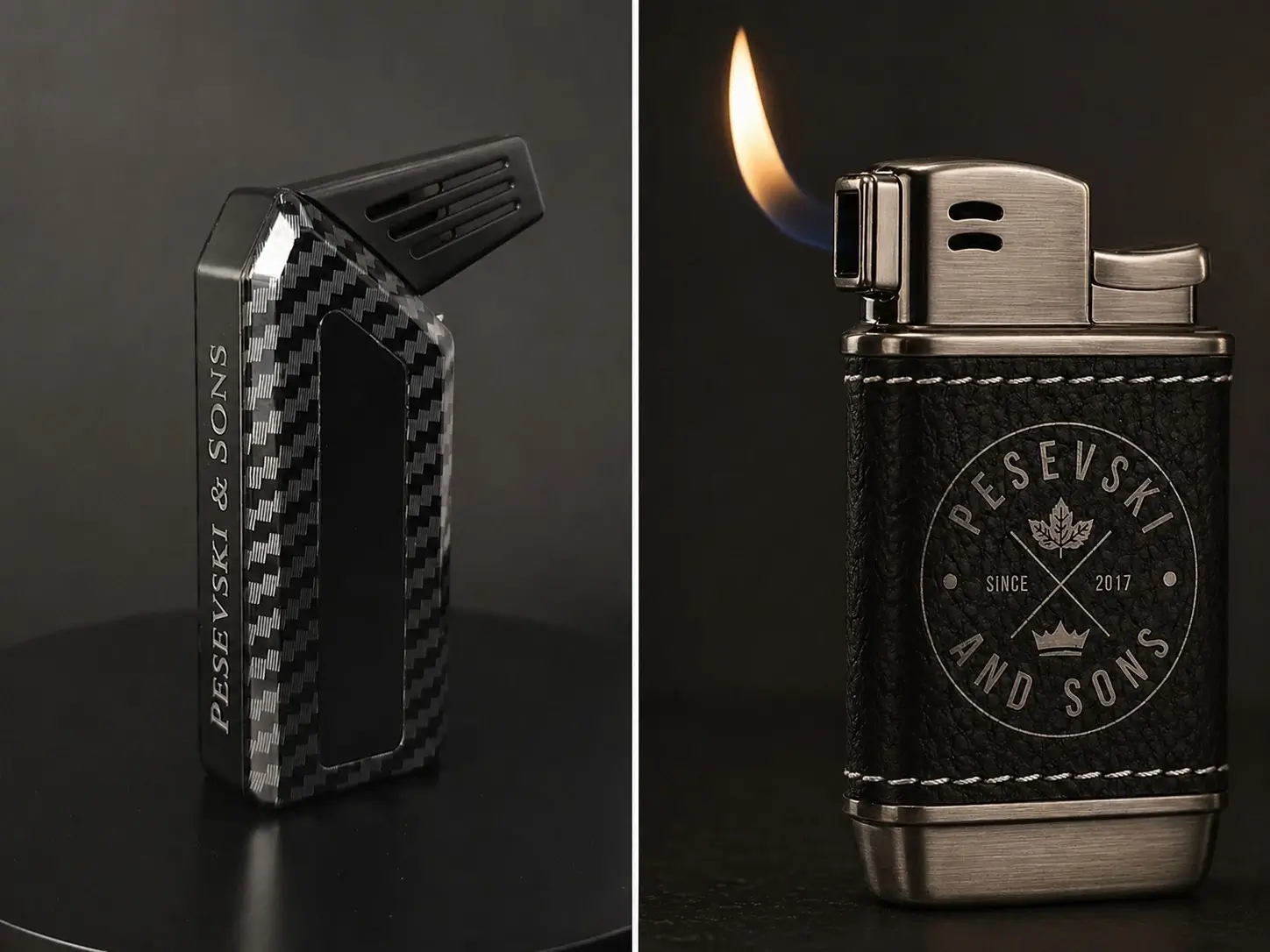 Gravirani Upaljači – Gravirani Zippo Upaljači za Poklon 5 personalizovani upaljači za lule sa gravurom