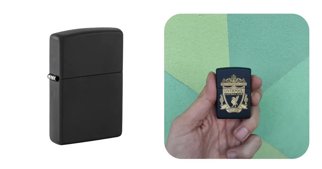 Gravirani Upaljači – Gravirani Zippo Upaljači za Poklon 15 Zippo upaljač pre i posle graviranja