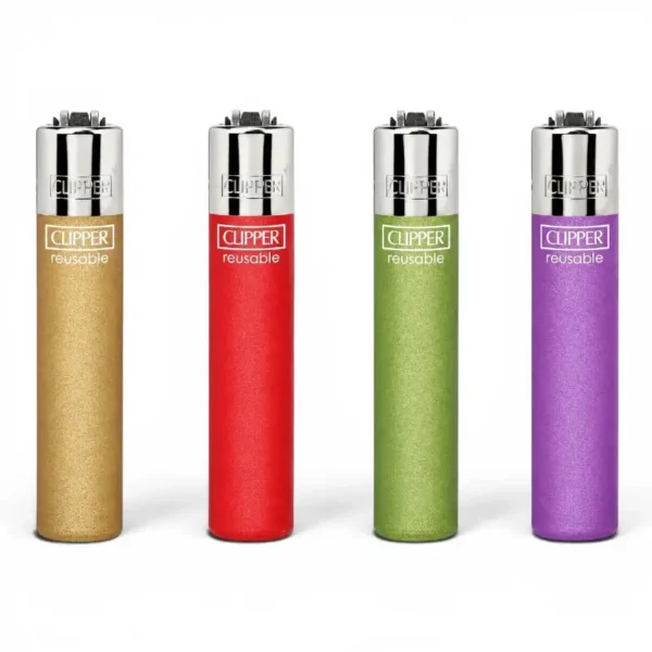 CLIPPER Metallic Mix 6+ Micro upaljači u četiri metalik boje