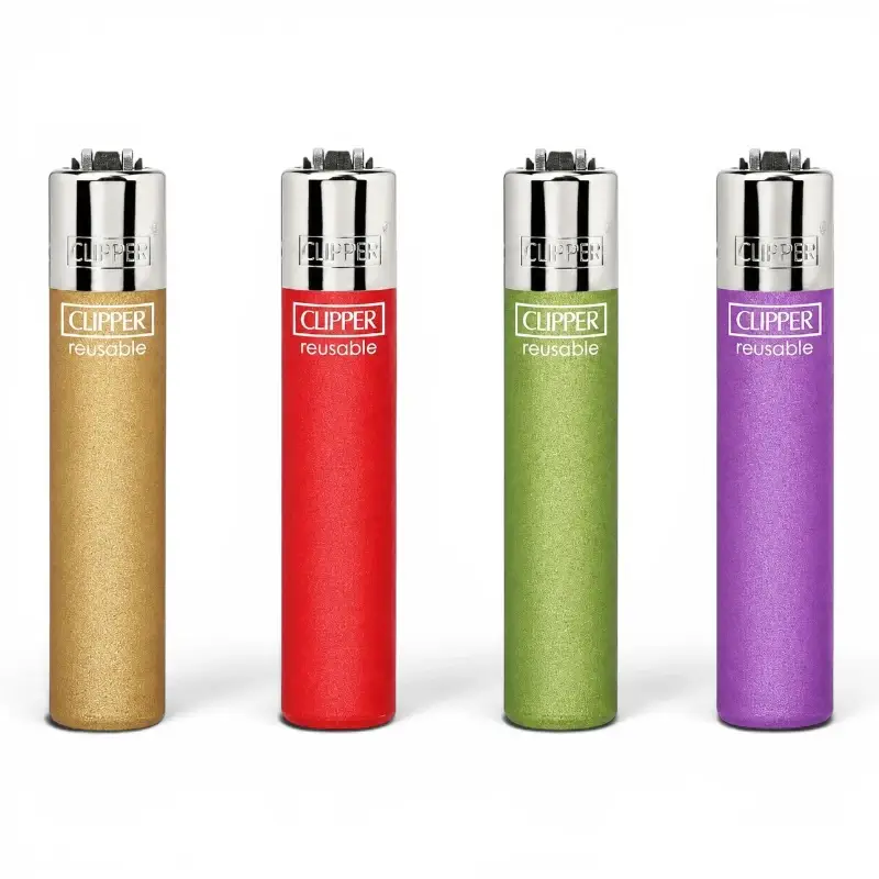 clipper-upaljaci-metallic-mix-6 CLIPPER Metallic Mix 6+ Micro upaljači u četiri metalik boje