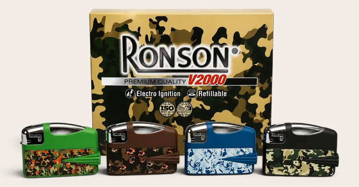 Ronson Camouflage upaljači sa maskirnim dezenom