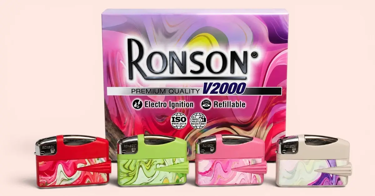 Ronson Reflexion upaljači sa mermernim motivom