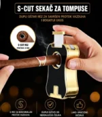 S-Cut sekač za tompuse ugrađen na upaljaču