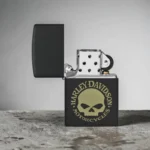 Otvoren Zippo Harley-Davidson Willie G Skull
