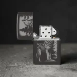 Otvoren Upaljač Zippo Howling Wolf