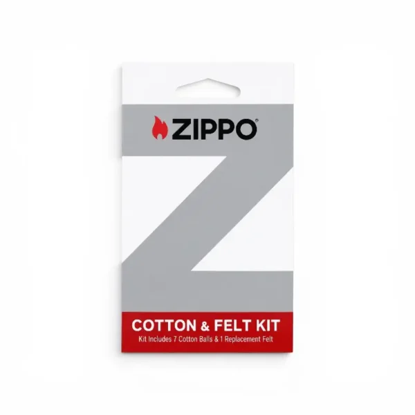 Zippo pamuk – originalni set rezervne vate i filca za Zippo upaljače