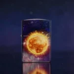 Upaljač Zippo Solar Flare prednja strana