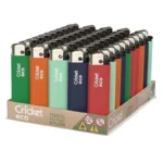 Cricket Eco upaljači od 100% recikliranog najlona