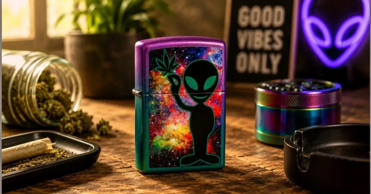 Zippo Alien Design Iridescent upaljač - facebook