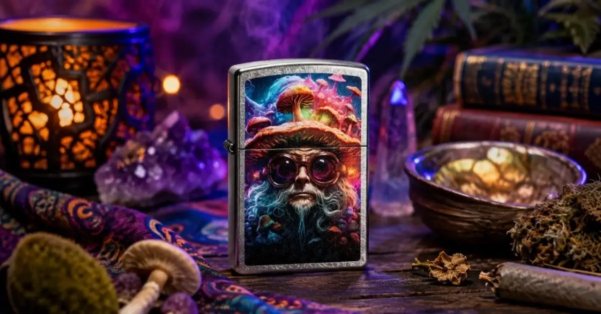 Zippo Mushroom Man Street Chrome 1 Upaljač Zippo Mushroom Man Street Chrome 47184 - facebook