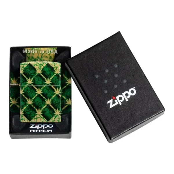 Zippo Argyle Leaf 46265 u originalnoj Zippo poklon kutiji