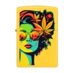 Zippo Blazing Beauty 46231 Sunflower sa cannabis motivom