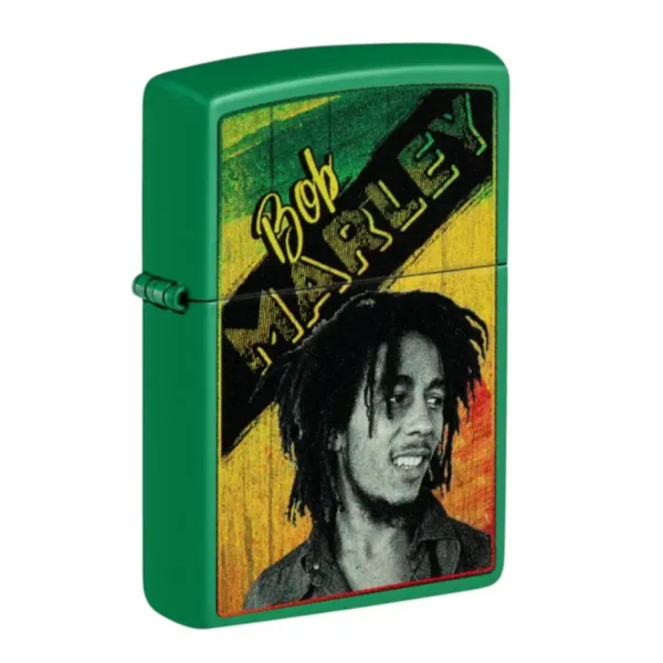 Zippo Bob Marley Grass Green upaljač sa Color Image dizajnom