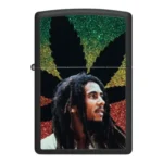 Zippo Bob Marley Leaf Silhouette 46741 Black Matte upaljač