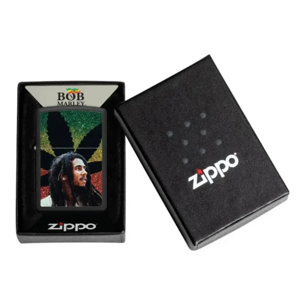 Zippo Bob Marley Leaf Silhouette 46741 u originalnom pakovanju
