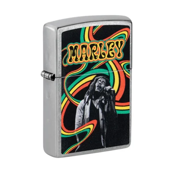 Zippo Bob Marley Waves Street Chrome upaljač