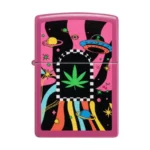 Zippo Cannabis Frequency 48928 sa Color Image cannabis dizajnom