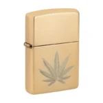 Zippo Cannabis Leaf upaljač sa Double Lustre dekoracijom