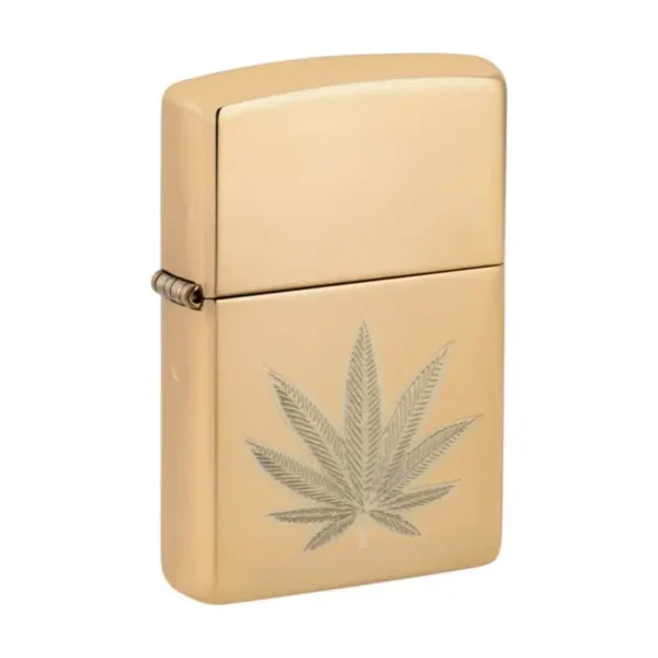 Zippo Cannabis Leaf upaljač sa Double Lustre dekoracijom