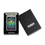 Zippo Captivating Cannabis upaljač u originalnoj Zippo kutiji