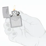 Zippo Harley-Davidson Monochrome Logo 48993 - upaljač u ruci