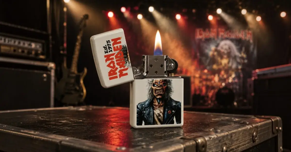 Zippo Iron Maiden Glowing Eddie 47198 - Facebook