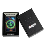Zippo Lava Leaf Black Matte u originalnom pakovanju