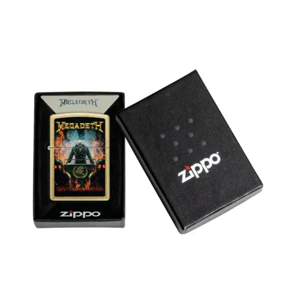 Zippo Megadeth New World Order u originalnom pakovanju