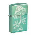 Zippo Mushroom Design High Polish Green upaljač