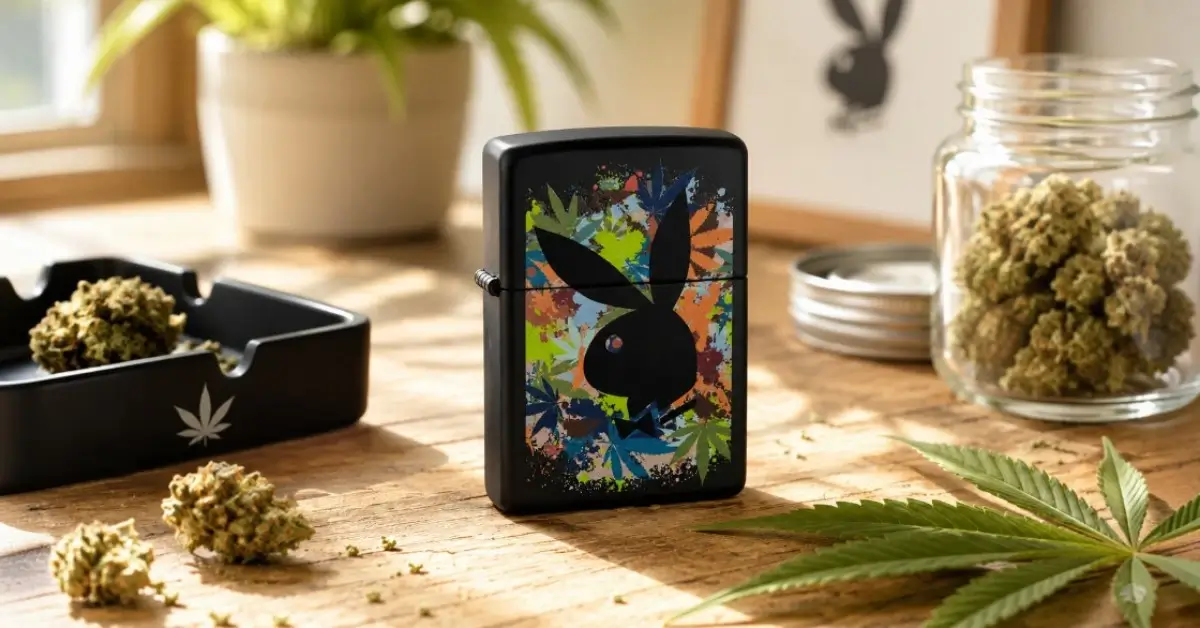 Zippo Playboy Cannabis upaljač sa Rabbit Head motivom - facebook