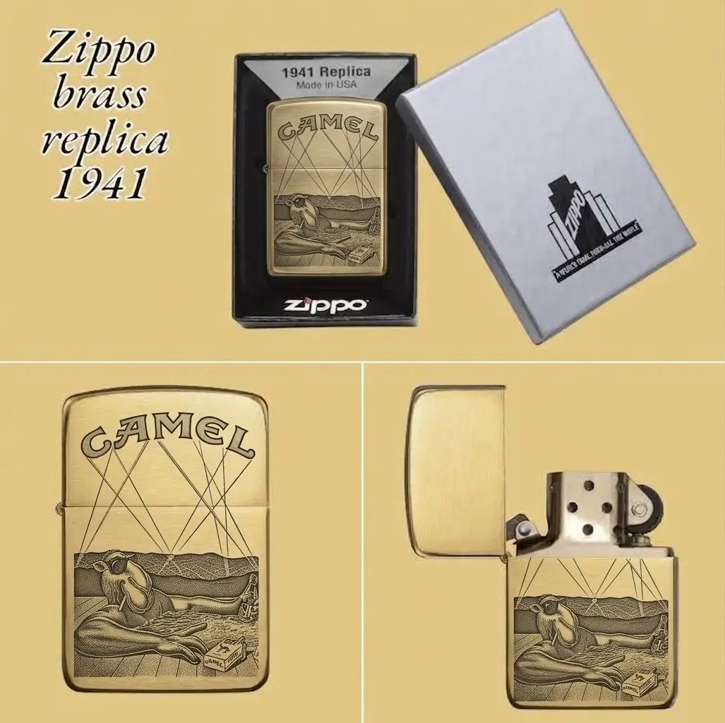 AI graviranje upaljača – od ideje u ChatGPT-u do Zippo gravure 12 AI gravura za upaljač sa Camel dizajnom na Zippo modelu