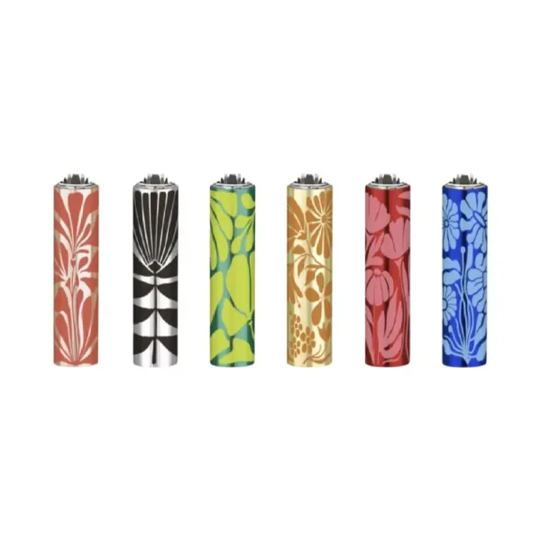 Clipper Metallic Nature metalni Micro upaljači – 6 dezena