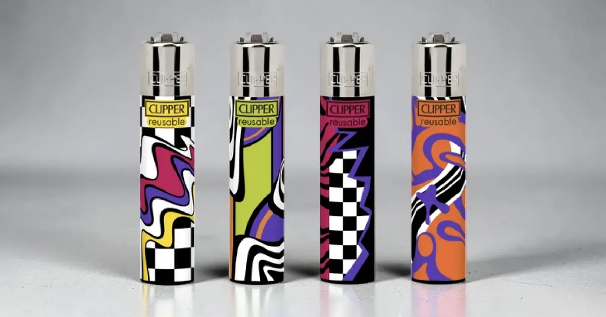 Clipper Psychodellic Patern upaljači – facebook