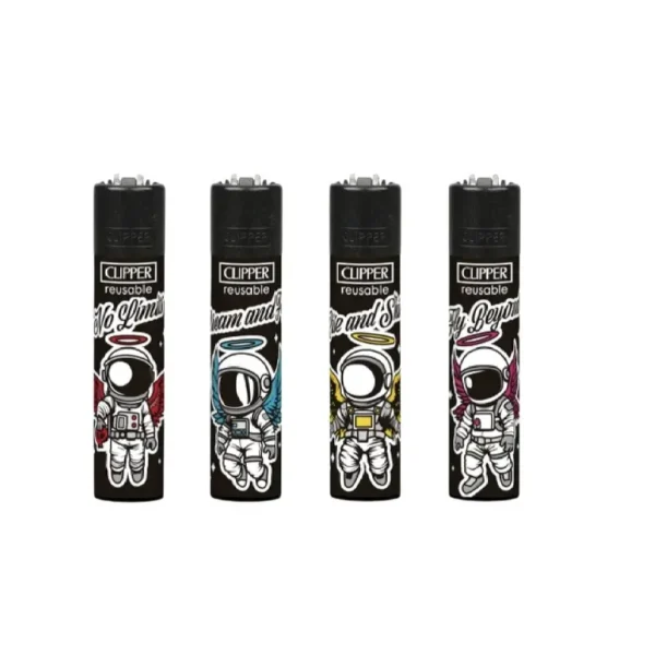 Clipper Skybound upaljači sa astronaut motivima