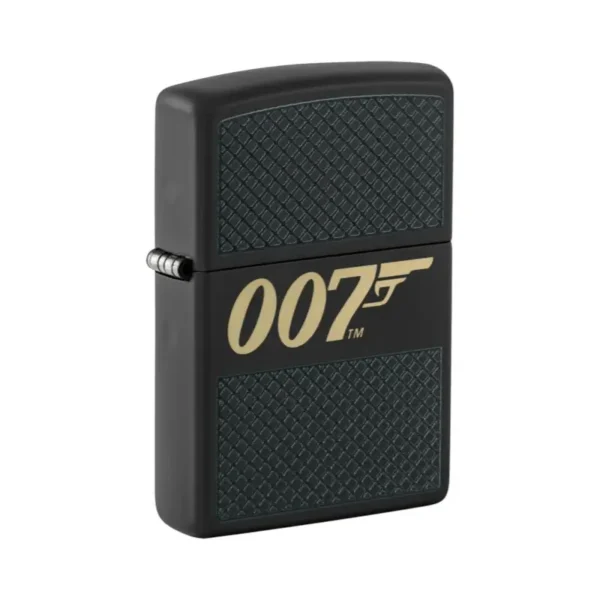 Zippo James Bond 007 Black Matte upaljač sa 007 logom