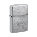 Zippo James Bond Tuxedo Brushed Chrome upaljač sa 007 gravurom