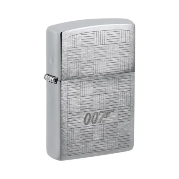 Zippo James Bond Tuxedo Brushed Chrome upaljač sa 007 gravurom